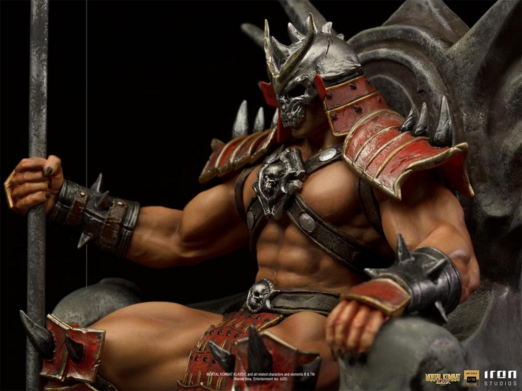 Iron Studios: Mortal Kombat Klassic - Shao Khan on Throne 1:10