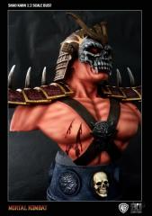 Shao Kahn 1:2 Scale Polystone Bust (exclusive)