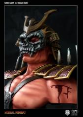Shao Kahn 1:2 Scale Polystone Bust (exclusive)