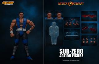 Sub-Zero 1:12 Scale Action Figure (Unmasked)