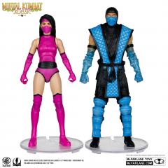 Sub-Zero VS Mileena 7" Figure (Klassic / 2 pack)