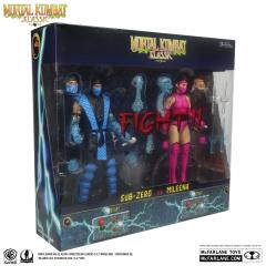 Sub-Zero VS Mileena 7" Figure (Klassic / 2 pack)