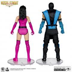 Sub-Zero VS Mileena 7" Figure (Klassic / 2 pack)