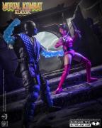 Sub-Zero VS Mileena 7" Figure (Klassic / 2 pack)