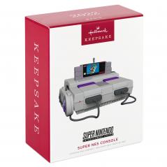 SNES Console Ornament w/ Light & Sound