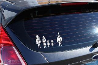 Octodad Family Car Decals
