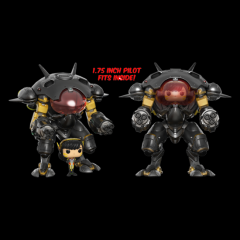 Pop! #177 Super-Sized 6" Carbon Fiber D.Va w/ MEKA (exclusive)