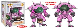 Pop! #177 Super-Sized 6" D.Va w/ MEKA