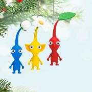 Red, Yellow & Blue Pikmin Ornaments