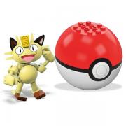 Mega Construx: Meowth & Pokeball