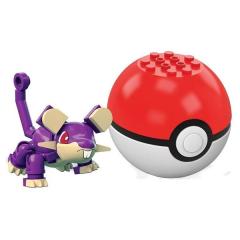 Mega Construx: Rattata & Pokeball
