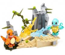 Mega Construx: Squirtle vs Charmander