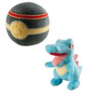 Totodile & Luxury Ball 2-Pack Plush