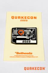 QuakeCon 2022 Quad Damage Statue & Pin