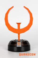 QuakeCon 2022 Quad Damage Statue & Pin
