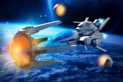 R-Type R-9A2 Delta 1/120 Scale Replica