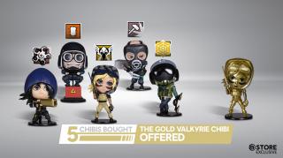 Gold Valkyrie Chibi 4" Vinyl Figurine (exclusive)