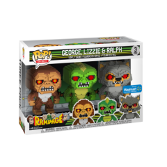 Pop! George, Lizzie, & Ralph 3-Pack (8-bit / exclusive)