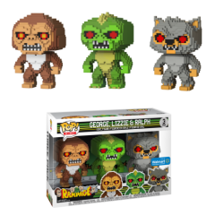 Pop! George, Lizzie, & Ralph 3-Pack (8-bit / exclusive)