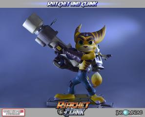 Ratchet and Clank Statue