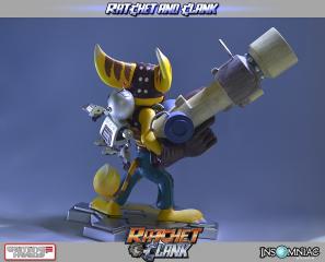 Ratchet and Clank Statue