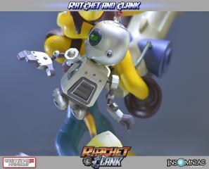 Ratchet and Clank Statue