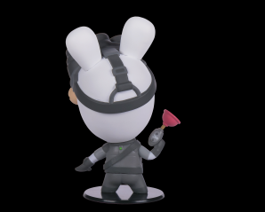 Heroes: Rabbids Sam Fisher Chibi 4" Vinyl