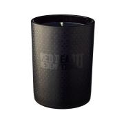 Glass Black Wax Candle