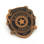 Raccoon Police Badge Replica