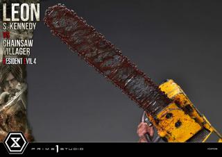 Leon S. Kennedy vs Chainsaw Villager 1/4 Scale Statue (bonus ver)