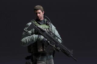 Chris Redfield 9" Statue