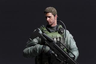 Chris Redfield 9" Statue