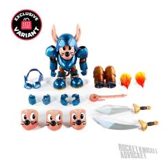 Sparkster 1/12 Scale Figure (battle damaged / exclusive)