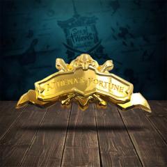24k Gold-Plated Athena's Fortune Ship Plaque (exclusive)