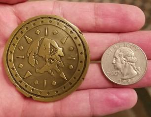 Pirate Coin 2" Replica (exclusive)