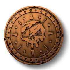 Pirate Coin Replica (Antique finish)