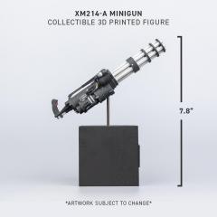 XM214-A Minigun 7.8" Statue