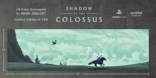 Shadow of the Colossus Screenprint by Mark Englert (Limited Edition)
