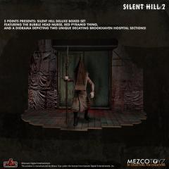 Bubble Head Nurse & Red Pyramid Thing Diorama Set