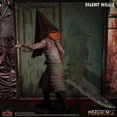 Bubble Head Nurse & Red Pyramid Thing Diorama Set