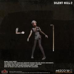 Bubble Head Nurse & Red Pyramid Thing Diorama Set