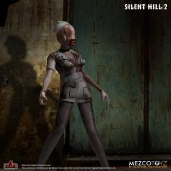 Bubble Head Nurse & Red Pyramid Thing Diorama Set