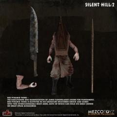 Bubble Head Nurse & Red Pyramid Thing Diorama Set