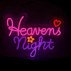 Heaven's Night Neon Sign