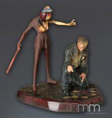 James Sunderland & Nurse Diorama