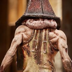 Red Pyramid Thing 11.6" Statue