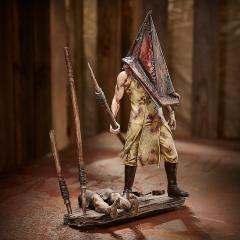 Red Pyramid Thing 11.6" Statue
