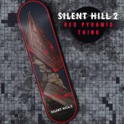 Red Pyramid Thing Skate Deck
