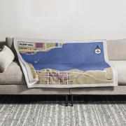 Silent Hill 2 Map Throw Blanket