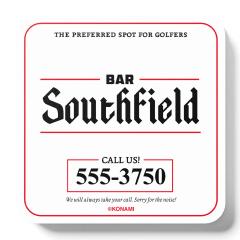 Silent Hill Bars & Restaurants Coaster Set